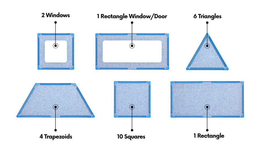 Das kleine Set (16 Tafeln)